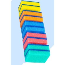 Gampus 10LU Set Mutfak Süngeri, Tencere Süngeri, Iki Taraflı Temizleme Süngeri