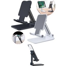 Gampus Yeni Nesil Katlanabilir Masaüstü Telefon Tutucu ve Tablet Tutucu Masaüstü Telefon Standı