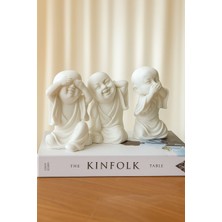 Görmedim Duymadım Bilmiyorum 3lü Buda Beyaz