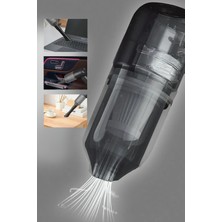 Gampus Kablosuz Araç Içi Mini Süpürge Kullanışlı Ev Ofis Araba Tipi Toz Pis Süpürgeç Temizlik