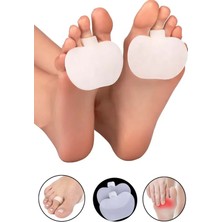 Gampus Ayak Altı Nasır Önleyici Halkalı Silikon Ped 2 Adet Kemik, Parmak Ağrılarını Önler