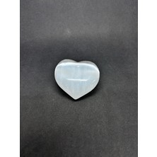 Gemsartdeco Selenit Kalp Palmstone Doğaltaş