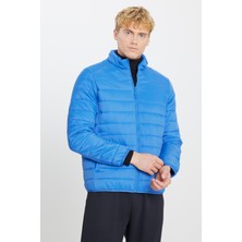 Altınyıldız Classics Rüzgar Geçirmez Taşınabilir Çantalı Sıcak Tutan Hafif Standart Fit Elyaf Dolgulu Şişme Erkek Mont