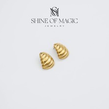 Shine of Magic Jewelry Scintillate Earring | Çelik Küpe