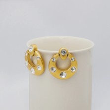 Shine of Magic Jewelry Aurevia Earring | Çelik Küpe