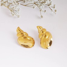 Shine of Magic Jewelry Golve Earring | Çelik Küpe