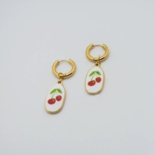 Shine of Magic Jewelry Cereza Earring | Çelik Küpe