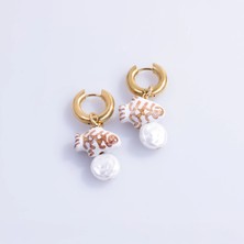 Shine of Magic Jewelry Zfish Earring | Çelik Küpe