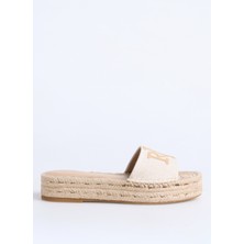 Lauren Ralph Lauren Bej Kadın Topuklu Ayakkabı 802966866001