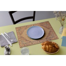 TURKISHRUG KINGDOM Kolay Temizlenen Yıkanabilir Masa Servisi