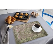 TURKISHRUG KINGDOM Amerikan Servisi Polyester Renkli Desenli