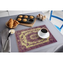 TURKISHRUG KINGDOM Modern Desenli Polyester Sofra Altlığı