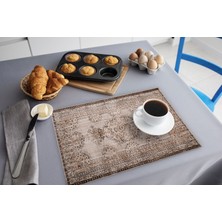 TURKISHRUG KINGDOM Etnik Desenli Yıkanabilir Amerikan Servisi