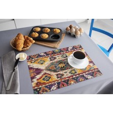 TURKISHRUG KINGDOM Silinebilir Kaliteli Polyester Dikdörtgen Supla