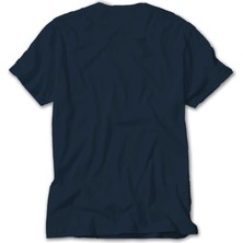 Metallica Cliff Burton Guitar Lacivert Tişört Liyada