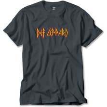Def Leppard Logo Füme Tişört Liyada