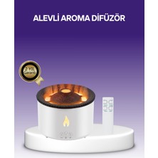 Belle Fusion Bfs 3D Alev Efektli Hava Nemlendirici – Uzaktan Kumandalı ve 8 Saat Çalışma Süreli