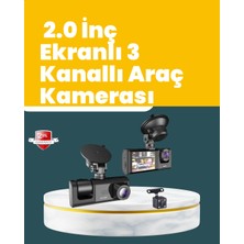 Datatek Full Hd Çift Yönlü Araç Kamerası  Hareket Algılama  Döngüsel Kayıt