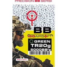 ISGairsoft 0.20g Tracer BB GREEN — 5.000 Adet
