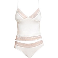 Alissa Kadın Dantelli Penye Atlet Külot / Kaşkorse Set 600