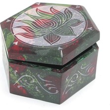 MCM Group Obsidian Taşı Kutu KSK2237 ( Lisinya )