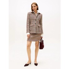 Tommy Hilfiger Kadın Seansonal Texture Mini Etek