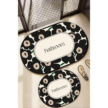 Chilai Home Oweld 2'li Banyo Paspası,kaymaz Tabanlı,yıkanabilir 60X100 50X60 cm Djtbanyo