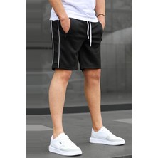 Madmext Siyah Basic Erkek Şort 5489