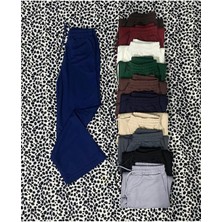 Düven Geniş Paça Modal Açık Lacivert Wide Leg Pantolon - Ispanyol Paça Eşofman Altı