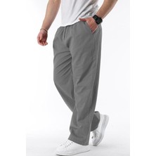 Madmext Füme Bol Paça Beli Bağlamalı Erkek Pantolon E7403