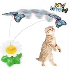 Hareketli Pilli Kelebek Kedi Oyuncağı