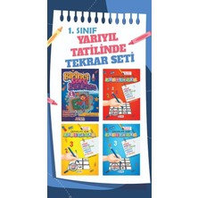 Harika Çocuk Yayınları 1.sınıf Yarıyıl Tatil Seti - Tüm Dersler Soru Bankası ve Futoşiki Seti 4 Kitap