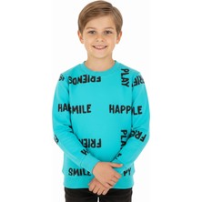 Crassi Erkek Çocuk Sweatshirt Baskılı 2 İplik Şardonlu