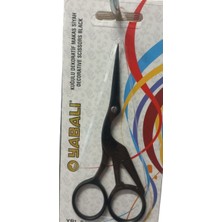 Sylar Nakış Makası Kuğulu Dekoratif Makas Siyah  YBL-045 Model 11