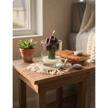 Beyra Decor El Yapımı Lale Buketi Bardak Mum – Dekoratif Doğal  Soya Mum