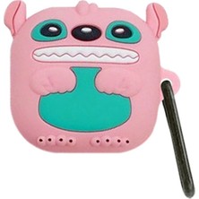 Caseonn Samsung Galaxy Buds Pro Kılıf Karakter Figürlü Stch Angel