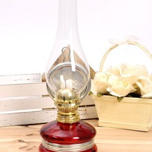 Retro Time Gaz Lambası - Kırmızı