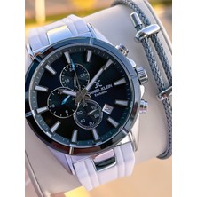 Daniel Klein Silikon Kordon Italyan Tasarım Bileklik Hediyeli 2yıl Garantili Erkek Kol Saati 10691.3