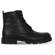 Bueno Shoes Siyah Flotter Deri Erkek Düz Bot 43MB2500035 43MB2500035