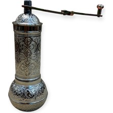 Efemir Gümüş Renk Toplu Kahve Değirmeni