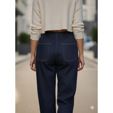 Cemo Vera Modern Bol Paça Jogger Kesim Denim Pantolon