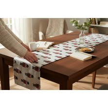 Soft and Baby Yeni Yıl Runner, Yılbaşı Runner, Noel Baba Runner, Çam Ağacı Runner