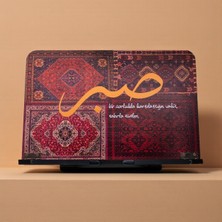 İsfahanTA Ahşap Kitap Okuma Standı Masaüstü Ahşap Rahle