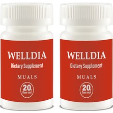 Welldia Prost Pro Caps 2 Adet Katılık ve Sertlikte Uzun Süreli Etkileşim Formüllü 20LI Takviyelik Kapsüller