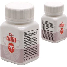 Cy-Relief 2 Kutu Erkeğe Özel Destekleme: Amerikan Kızılcığı Ebegümeci Adaçayı C Vitamini Esktarlarıyla