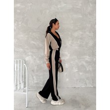 Win Moda Kadın- Garnili Eşofman Takımı Modal Kumaş / Women Tracksuıt Modal Fabrıc