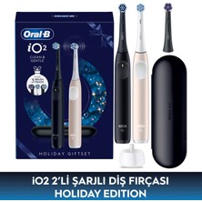 Oral-B Io2 2’li Şarjlı Diş Fırçası Holiday Edition
