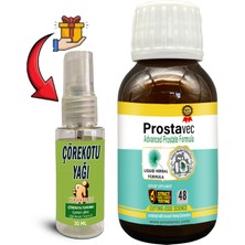 Prostavec Şurup: Erkeklere Özel Likit Formül 50 ml + Çörek Otu Masaj Yağı