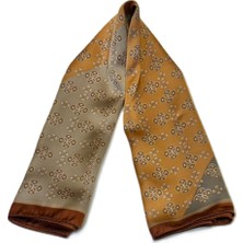 Nish&Chic Desenli Saten Fular