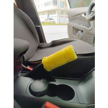 Oto Aksesuarcım Yumuşak Peluş El Freni Süsü Sarı